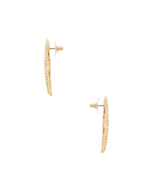BaubleBar White Starfish Earrings
