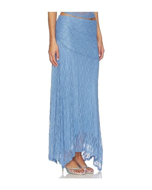SOVERE Blue Lowri Skirt