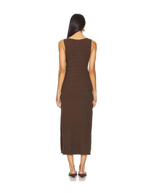 Free People Brown X Free-Est Lilliana Midi Dress
