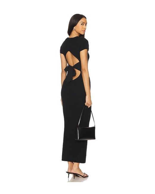 ALL THE WAYS Black Evelyn Dress
