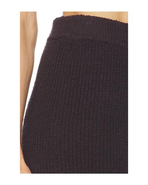 Camila Coelho Black Nika Rib Pant