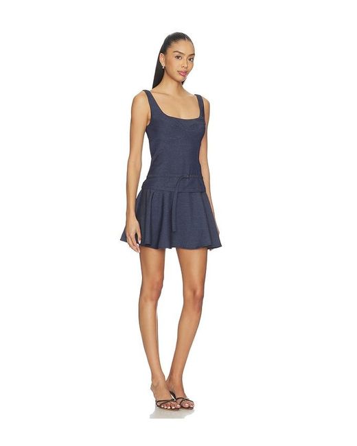 SOVERE Blue Aven Mini Dress