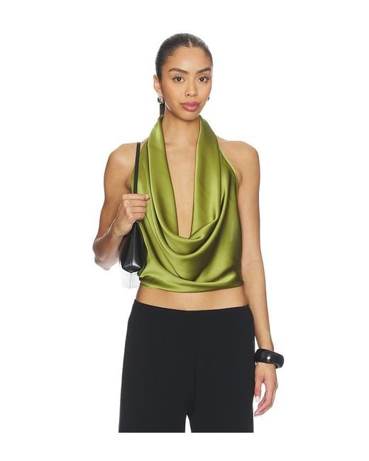 Lovers + Friends Green Mayra Top
