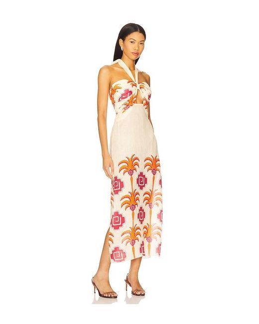 Johanna Ortiz White Water Adventure Ankle Dress