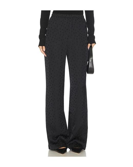 Anine Bing Black Elain Pant
