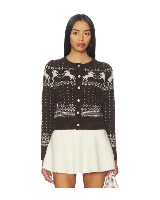 Heartloom Black Esti Cardigan
