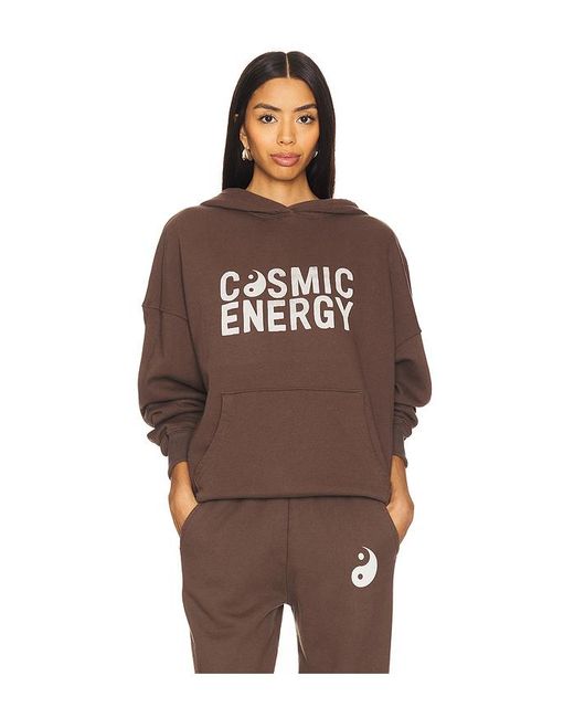 Spiritual Gangster Cosmic Energy イージーフーディ Brown