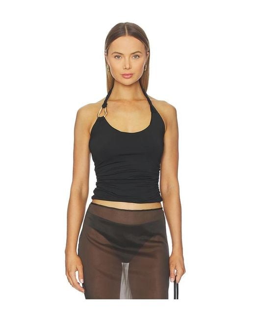 SNDY'S Black Ash Tank Top