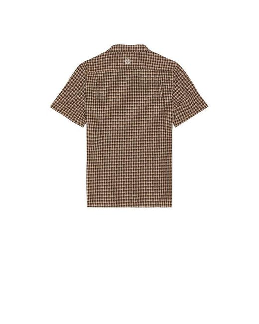 メンズ Rhythm シャツ Brown