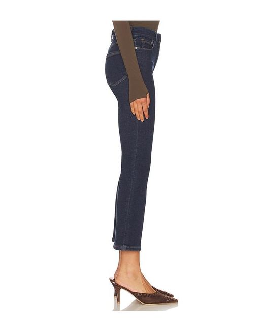 GOOD AMERICAN Blue Good Legs Straight Jeans