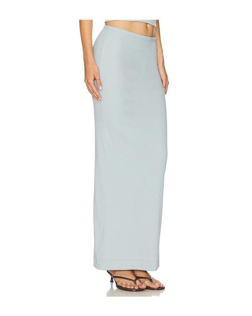 ÉTERNE Blue Emma Skirt