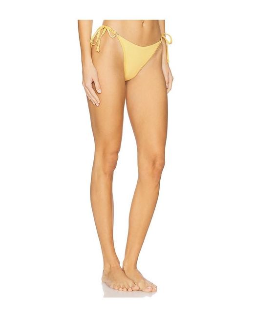 LSPACE White Banning Bikini Bottom