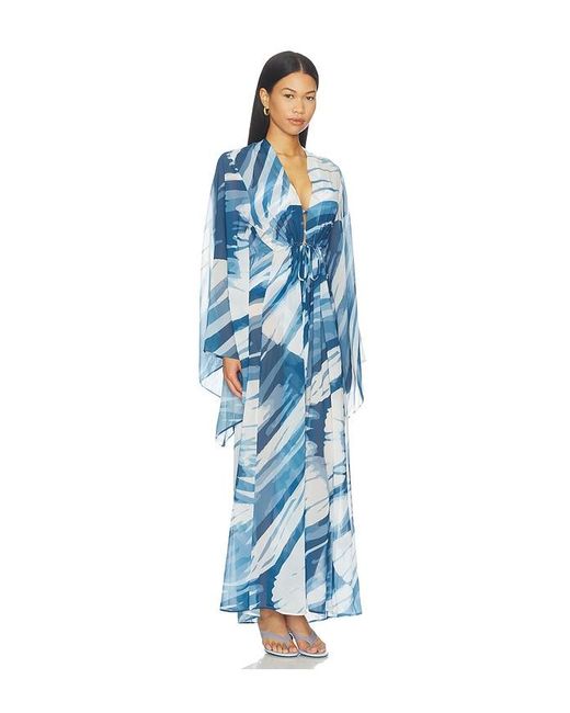 Diarrablu Blue Sirene Kimono