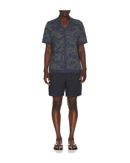 Marine Layer Black 7 Saturday Hemp Chino Short for men
