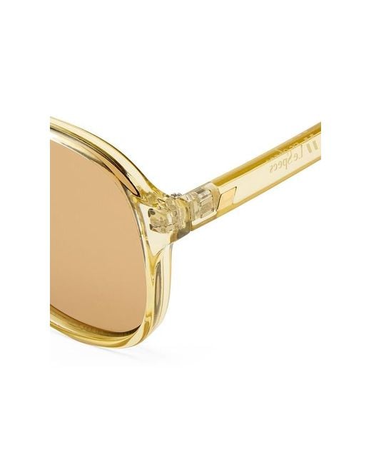 Le Specs White Tragic Magic Sunglasses