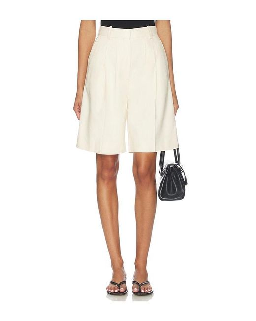 Anine Bing Natural Bryson Short