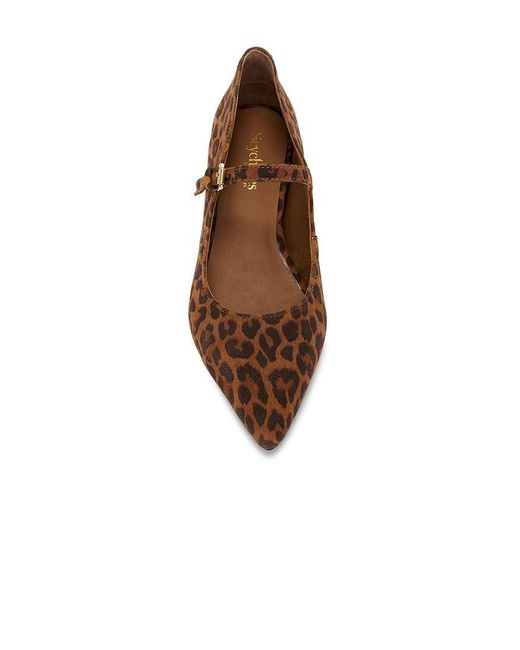 Seychelles Brown Suede Mary Jane Flats