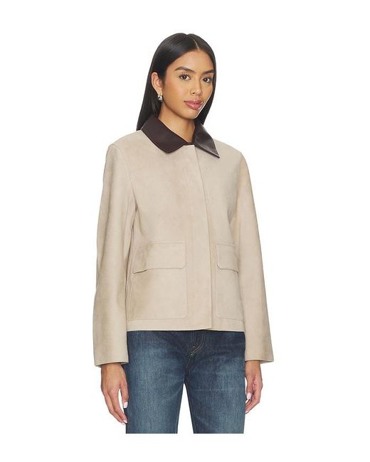 Theory Blue Patch Boxy Jacket