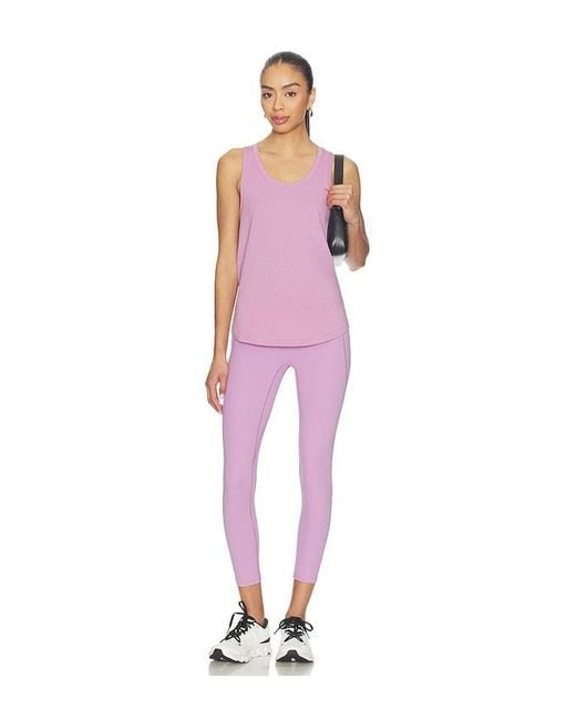 On Shoes Pink Studio Legging 7/8