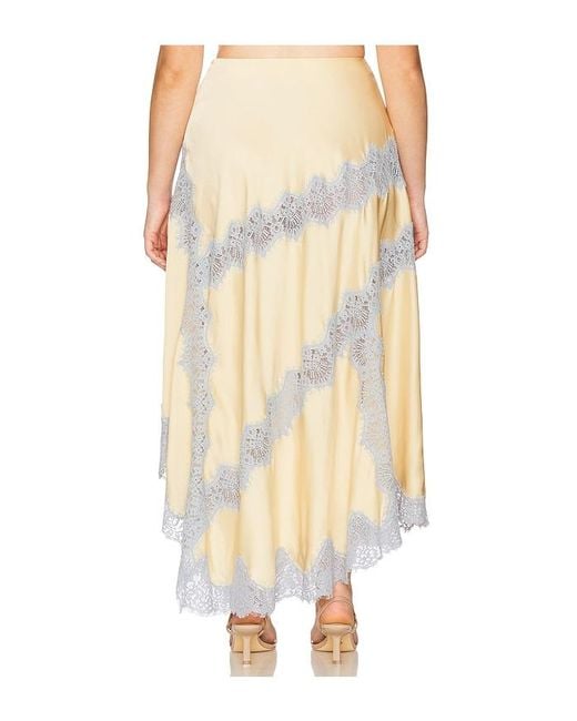 L'academie Natural 'Academie Lay Midi Skirt