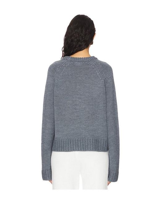 Lovers + Friends Blue Leo Fairisle Sweater