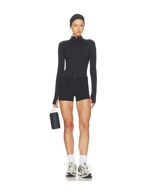 WellBeing + BeingWell Black Warmwell Brielle Jacket