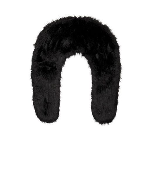 Unreal Fur Black Changes Scarf