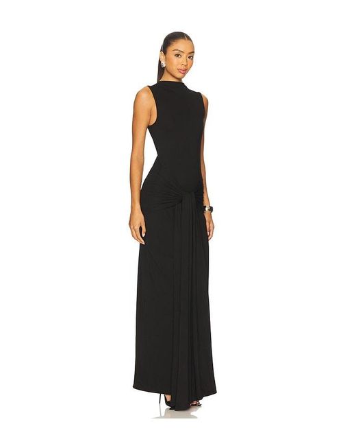 superdown Black Piper Maxi Dress