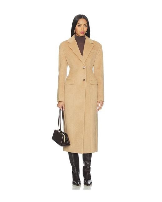 Line & Dot White Mellow Coat