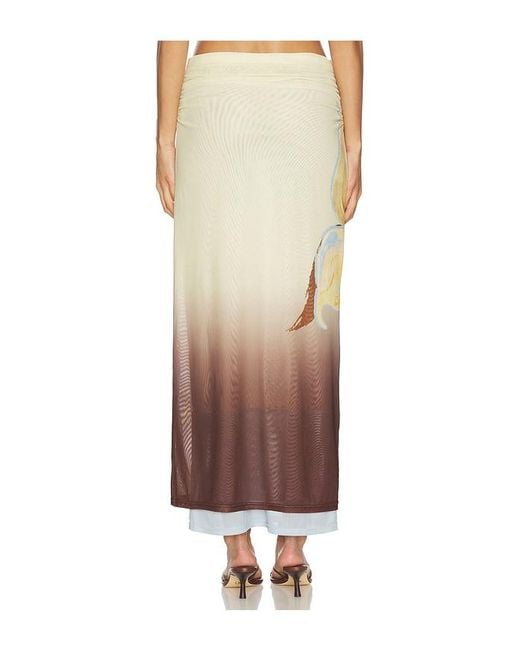 SOVERE Multicolor Dahlia Skirt