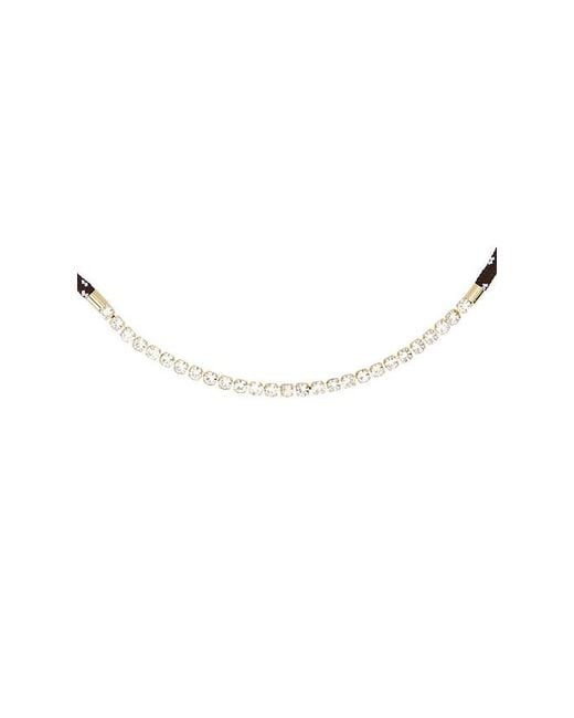 petit moments Black Paracord Beam Necklace