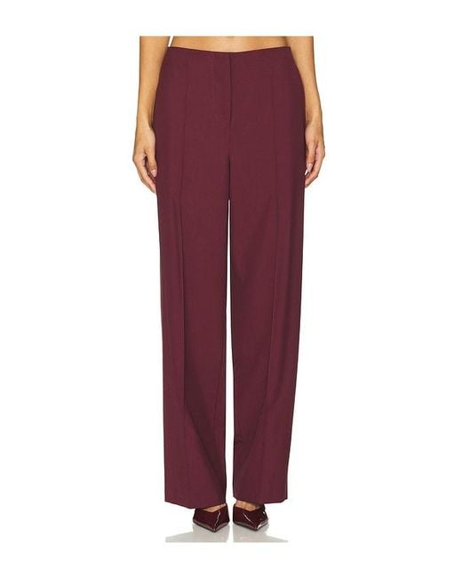 Faithfull The Brand Red Emilie Trouser