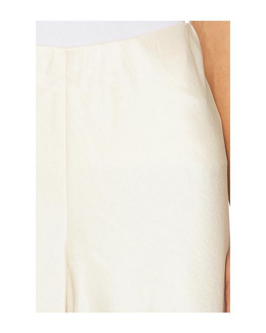 Vince White Fluid Bias Pant