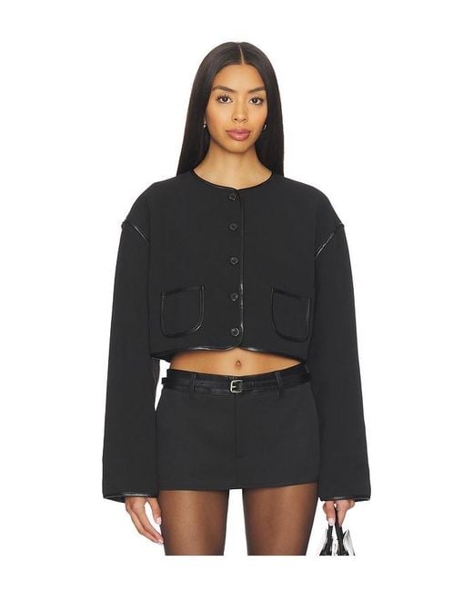 Lioness Black Twilight Crop Jacket