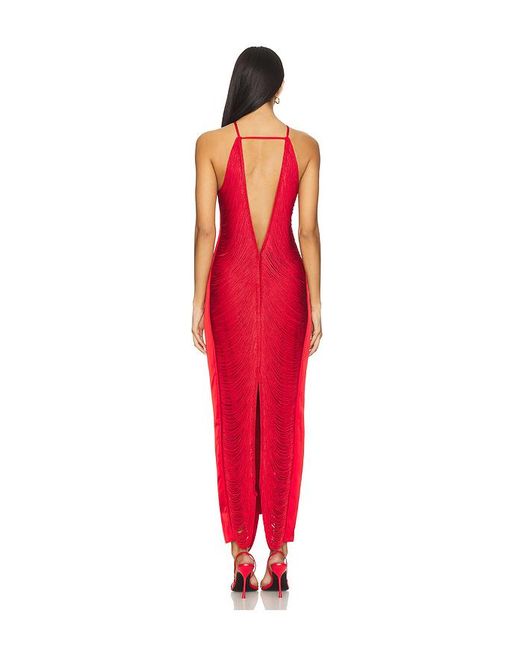 Cult Gaia Red Renata Dress