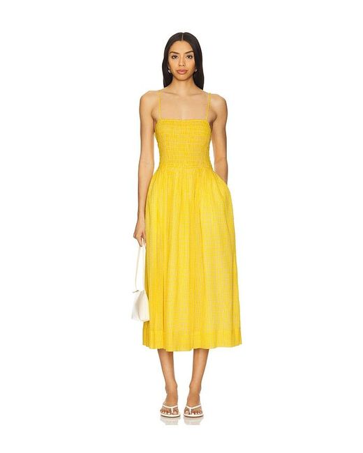 Ciao Lucia Yellow Mael Dress