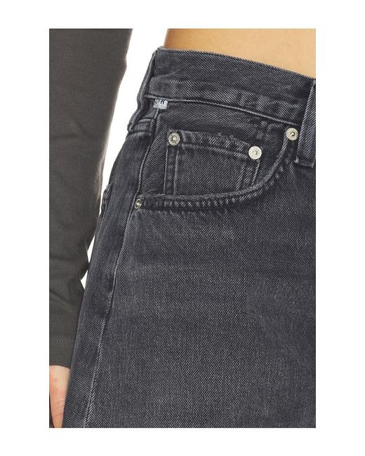 Citizens of Humanity Black Billie Relaxed Short