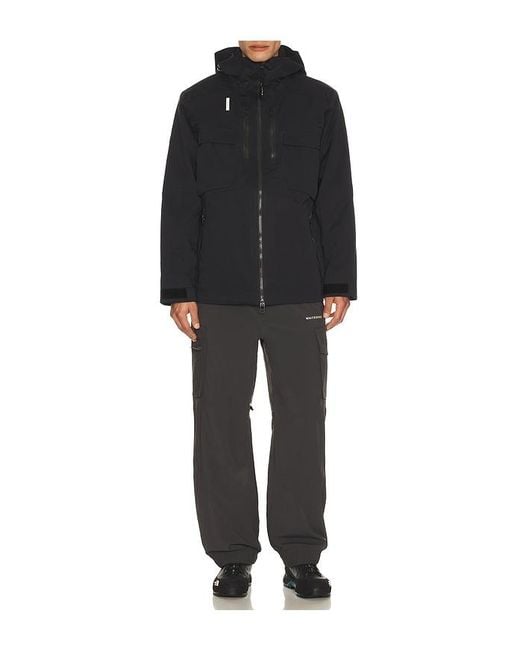 White/space Black 2L Insulated Cargo Jacket for men