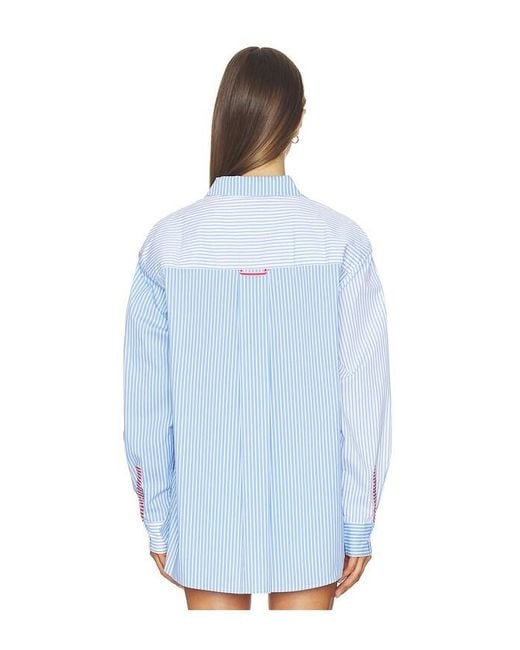 Solid & Striped White The Avril Button Down