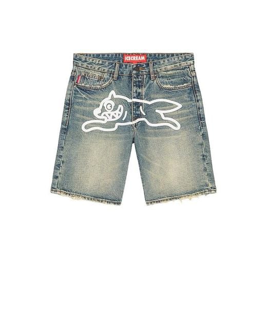 ICECREAM Blueberry Yogurt Jean Short for men
