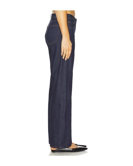 Agolde Blue Gerade Low Rise Loose