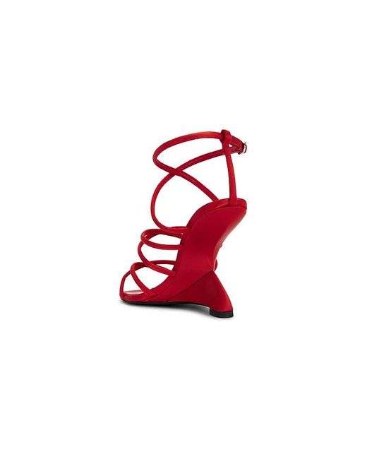 Jeffrey Campbell Red Sandale Celestial
