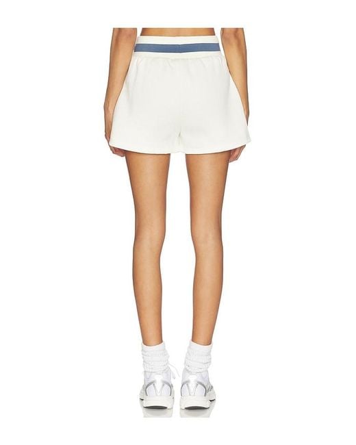 Gold Hinge White Country Club Wide Band Sweatshorts