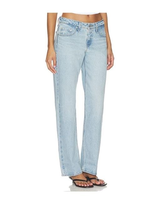 Levi's Blue Low Straight Jeans