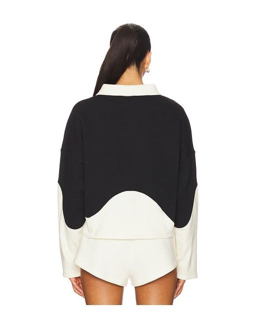 PORT DE BRAS Blue Wave Sofia Sweater
