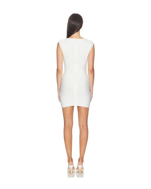 Hervé Léger White The Bella Dress