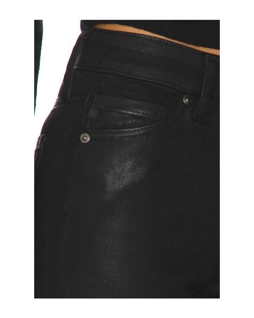AG Jeans Black Mari Straight