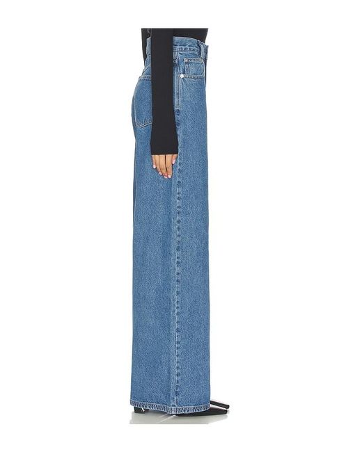 Nakedvice Blue The Turner Wide Leg Jean