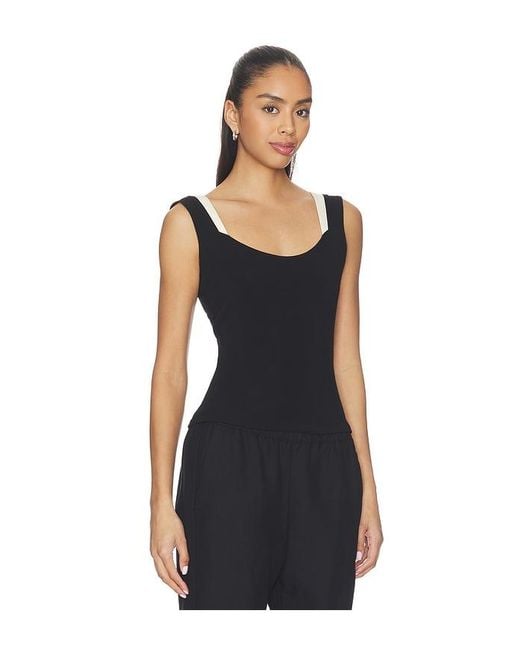 Artless Black Iris Layered Tank
