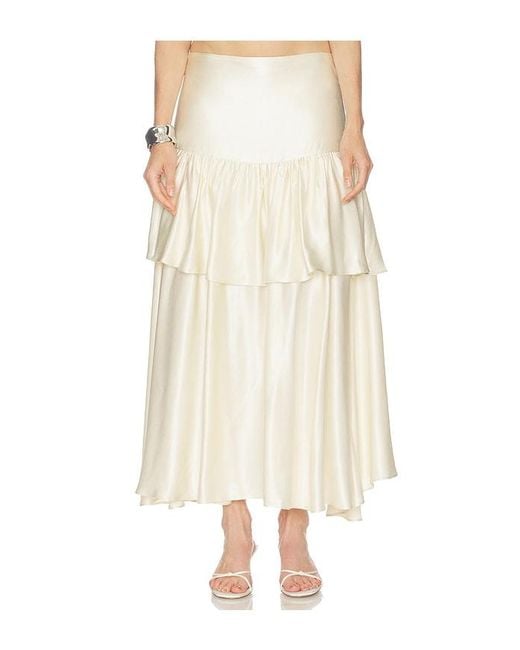Lamarque Natural Chalina Skirt